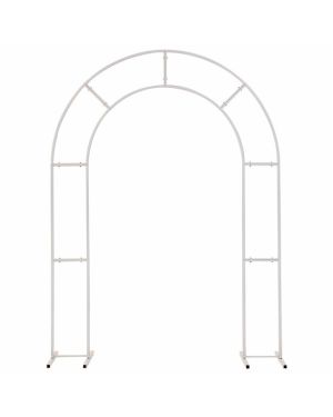 White Metal Frame Arch