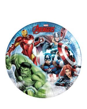 Avengers Infinity Stones Paper Plates - 20cm (8pk)