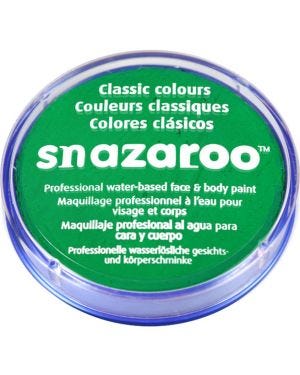 Snazaroo Bright Green Face Paint - 18ml