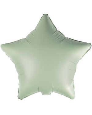 Silk Lustre Eucalyptus Star Foil - 18&quot;
