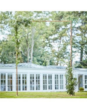 Botanical Wedding Copper Frame Arch - 2m
