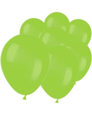 Neon Green Mini Balloons - 5&quot; Latex (100pk)