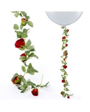 Red Rose Garland - 1.75m