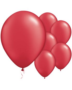 Ruby Red Balloons - 11&quot; Latex (25pk)