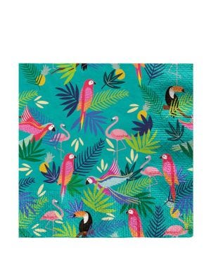 Club Tropicana Lunch Napkins - 33cm (16pk)