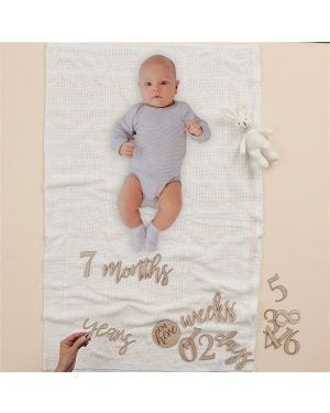 Baby In Bloom Milestone Blanket Kit