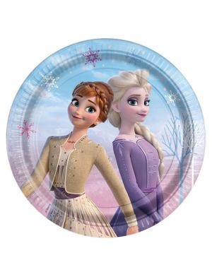 Disney Frozen 2 Wind Spirit Paper Plates - 23cm (8pk)