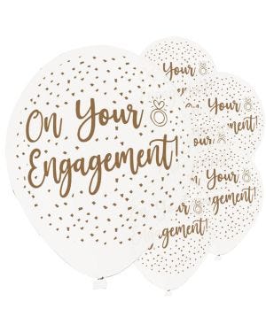 Engagement Latex Balloons - 11&quot; (6pk)