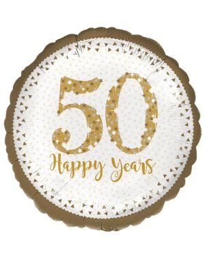 50th Anniversary Foil Balloon - 18&quot;