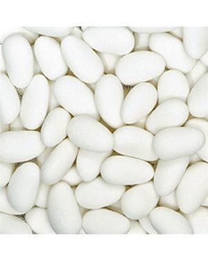 White Sugared Whole Almonds - 1kg