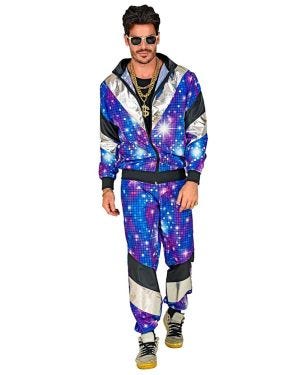 80&#039;s Party Shell Suit - Adult Costume