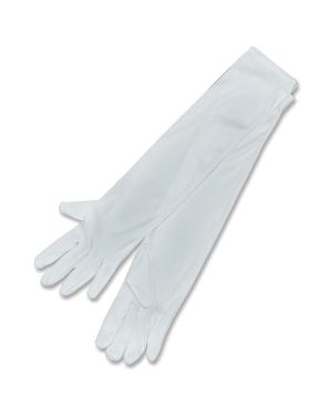 White Long Gloves