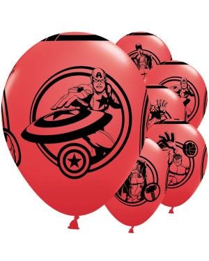 Marvel Avengers Latex Balloons - 12&quot; (6pk)