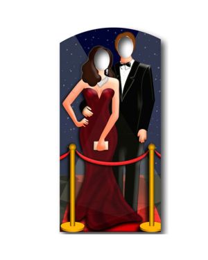 Hollywood Red Carpet Stand In Photo Prop - 180cm x 91cm