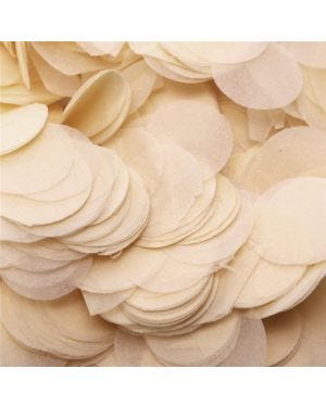 Ivory Paper Confetti (100g bag)