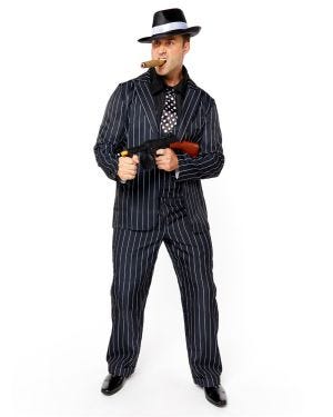 Vintage Gangster Boss - Adult Costume