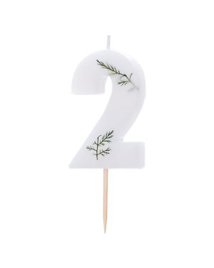 Number 2 Leaf Foliage Candle