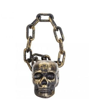 Skull on Chain Prop