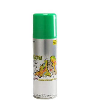 Coloured Hair Spray - Green 133ml