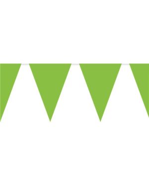 Green Plastic Bunting - 10m