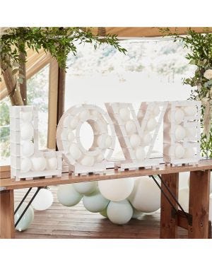 Love Balloon Mosaic Stand