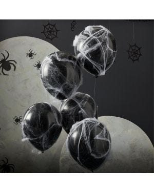 Balloons with Webs - 12&quot; Latex (5pk)