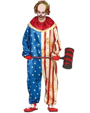 American Clown - Adult Costume
