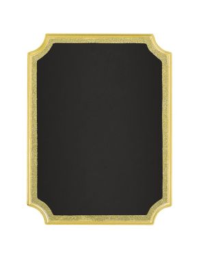 Gold Glitter MDF Easel Sign