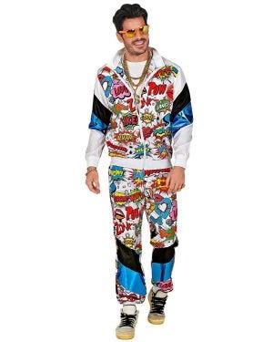 Pop Art Shell Suit - Adult Costume