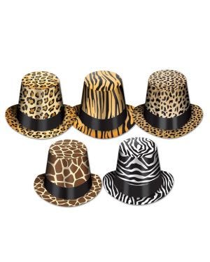 Animal Print Hat