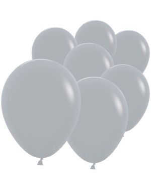 Fashion Grey Sempertex Latex Balloons - 5&quot; (100pk)