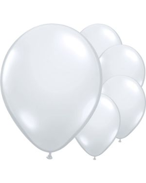 Diamond Clear Balloons - 16&quot; Latex (50pk)