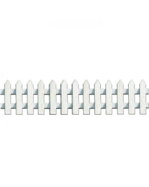White Picket Fence Cutouts (3pk)