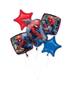 Spider-Man Bouquet Foil Balloons