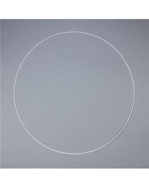 White Wedding Hanging Hoop - 60cm