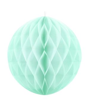 Mint Green Honeycomb Ball Decoration - 20cm