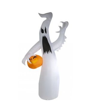 Light Up Inflatable Ghost - 2.4m