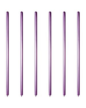 Violet Reflex Modelling Balloons - 260Q Latex (50pk)