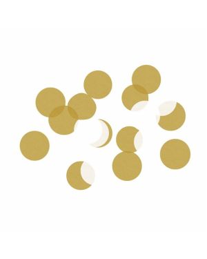 Gold &amp; White Tissue Paper Confetti (10g pack)