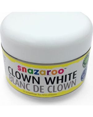Snazaroo Clown White Face Paint - 50ml