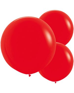 Red Balloons - 24&quot; Latex (3pk)