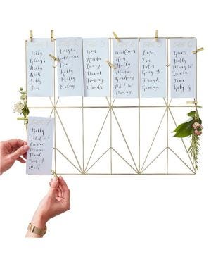 Gold Wedding Table Planner Kit