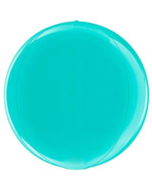 Tiffany Blue Globe Balloon - 15&quot; Foil