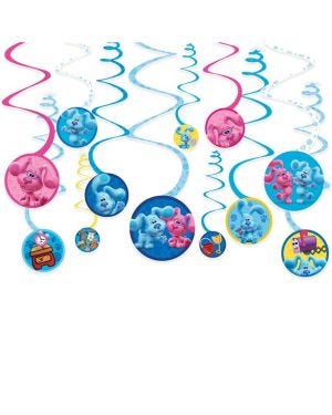 Blue&#039;s Clues Swirl Decorations (6pk)
