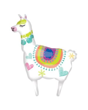Llama SuperShape Balloon - 41&quot; Foil
