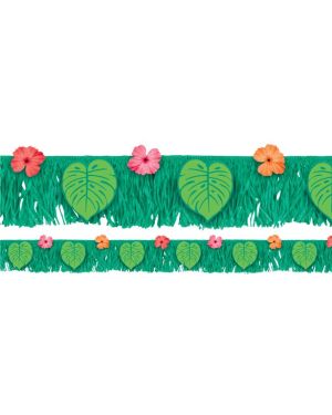 Tropical Jungle Fringe Banner - 1.77m