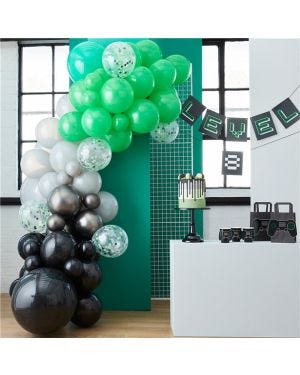 Gamer Balloon Arch - 70 Balloons