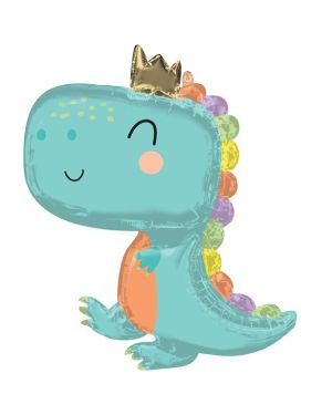 Babysaurus Baby Shower Giant Foil Balloon - 31&quot;