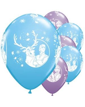 Disney Frozen 2 Balloons - 12&quot; Latex (6pk)