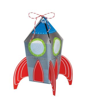 Blast Off Birthday Favour Boxes (8pk)